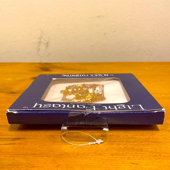 Vintage 1982 Light Fantasy by Black & Paterno Inc Gold Unicorn Window Ornament - Picture 5 of 8